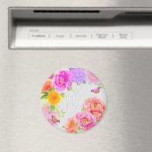 Romantische Ponys Garden Blue Best Mama Magnet (In Situ (Geschirrspüler))