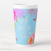 Romantische Ponys Garden Blue Best Mama Milchtasse (Vorderseite)