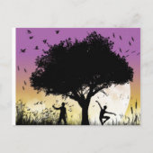 Romantische Postkarte (Vorderseite)