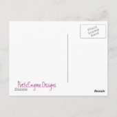 Romantische Postkarte (Rückseite)