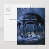 Romantische Postkarte (Vorne/Hinten)