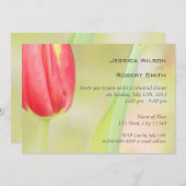 Romantische Probe Einladung (Vorne/Hinten)