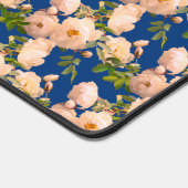 Romantische PulverRote Rosen Schreibtischunterlage (Ecke)