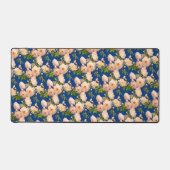 Romantische PulverRote Rosen Schreibtischunterlage (Vorderseite)