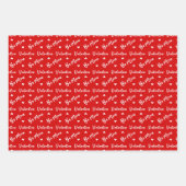 Romantische Raten Geschenkpapier Set (Vorderseite 3)