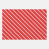 Romantische Raten Geschenkpapier Set (Vorderseite)