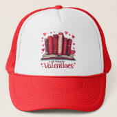Romantische Reading Vibes Cosy Valentine Geschenk Truckerkappe (Vorderseite)