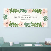 Romantische Reben Extra Grosses Hochzeitsbanner Banner (Messe)