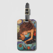 Romantische Reise Gepäckanhänger (Vorderseite Vertikal)