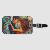 Romantische Reise Gepäckanhänger (Vorderseite (Horizontal))