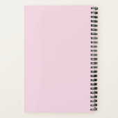 Romantische Rezepte personalisiert schreiben Notizblock (Rückseite)