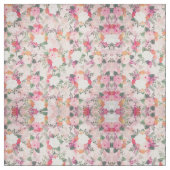 Romantische rosa Aquarellmalerei Stoff (Muster)