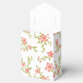 Romantische rosa Blume Hochzeit Geschenkschachtel (Geöffnet)