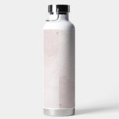 Romantische rosa Blume Trinkflasche (Rechts)