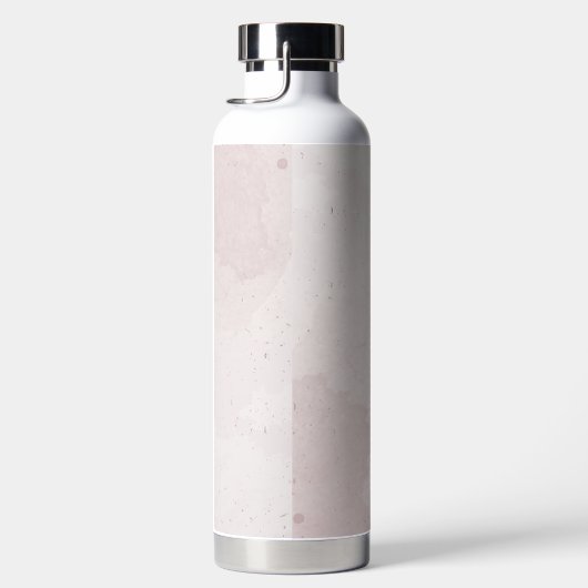 Romantische rosa Blume Trinkflasche (Rechts)