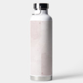 Romantische rosa Blume Trinkflasche (Rechts)
