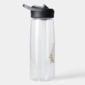 Romantische rosa Blume Trinkflasche (Rechts)