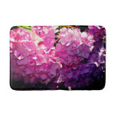 Romantische rosa, blumengeschmückte, elegante Hydr Badematte (Vorderseite)