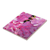 Romantische rosa, blumengeschmückte, elegante Hydr Fliese (Seite)