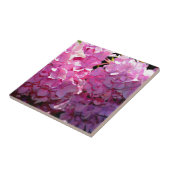 Romantische rosa, blumengeschmückte, elegante Hydr Fliese (Seite)