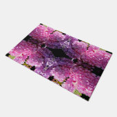 Romantische rosa, blumengeschmückte, elegante Hydr Fußmatte (Schrägansicht)