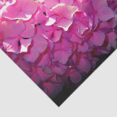 Romantische rosa, blumengeschmückte, elegante Hydr Seidenpapier (Ausschnitt)