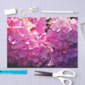 Romantische rosa, blumengeschmückte, elegante Hydr Seidenpapier (Handwerk)