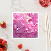 Romantische rosa, blumengeschmückte, elegante Hydr Serviette (Beispiel)