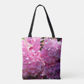 Romantische rosa, blumengeschmückte, elegante Hydr Tasche (Rückseite)