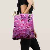 Romantische rosa, blumengeschmückte, elegante Hydr Tasche (Von Nahem)