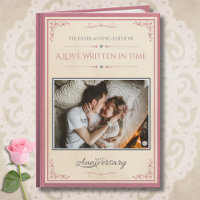 Romantische rosa cremefarbene Vintage-Geschichtenb