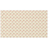 Romantische Rosa Englische Rose auf blassgelb Tischdecke (Vorderseite (Horizontal))