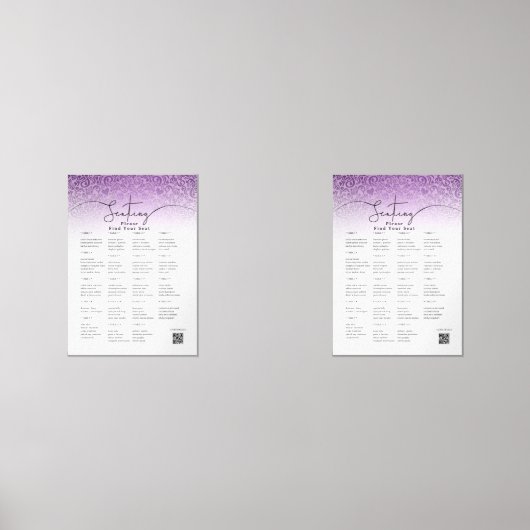 Romantische rosa Hochzeitstabelle Bilderwand Sets (Vorderseite)