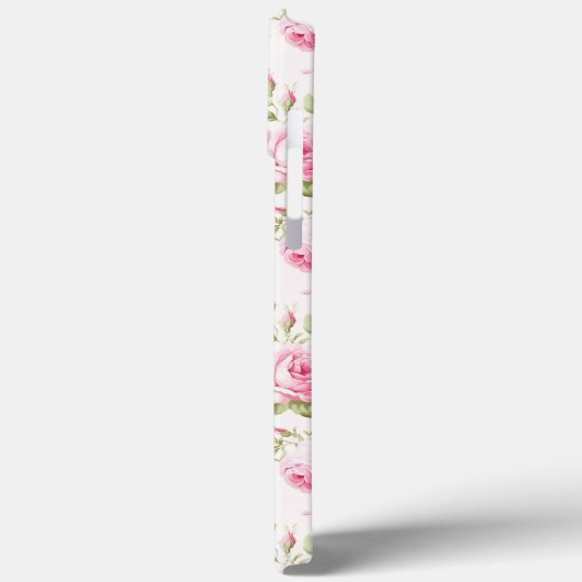 Romantische rosa Hütte Rose Case-Mate iPhone Hülle (Rückseite / Links)