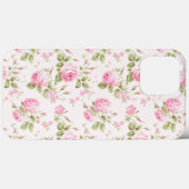 Romantische rosa Hütte Rose Case-Mate iPhone Hülle (Rückseite (Horizontal))