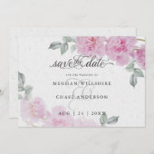 Romantische rosa Peonies Rice Paper BarefootBride™ (Vorne/Hinten)