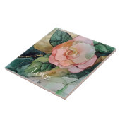 Romantische Rosa Pfirsichfarben Liebe Fliese (Seite)