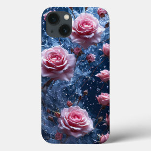 Romantische rosa Rose für Frauen, stilvolles Gesch Case-Mate iPhone Hülle