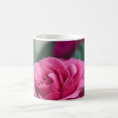 Romantische Rosa Rose Kaffeetasse (Mittel)