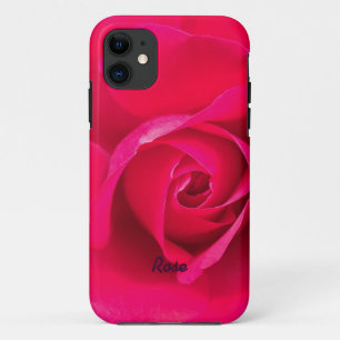 Romantische Rosa Rose Personalisiert v2 Case-Mate iPhone Hülle