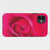 Romantische Rosa Rose Personalisiert v2 Case-Mate iPhone Hülle (Rückseite (Horizontal))