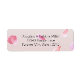 Romantische Rosa Rose Petal