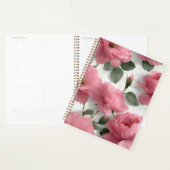 Romantische rosa Rose Planer (Anzeige)