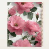 Romantische rosa Rose Planer (Rückseite)