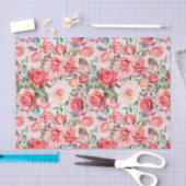 Romantische rosa Rose Seidenpapier (Handwerk)