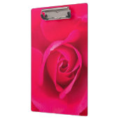 Romantische Rosa Rose v2 Klemmbrett (Links)