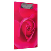 Romantische Rosa Rose v2 Klemmbrett (Rechts)