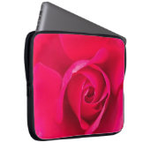 Romantische Rosa Rose v2 Laptopschutzhülle (Vorne Rechts)