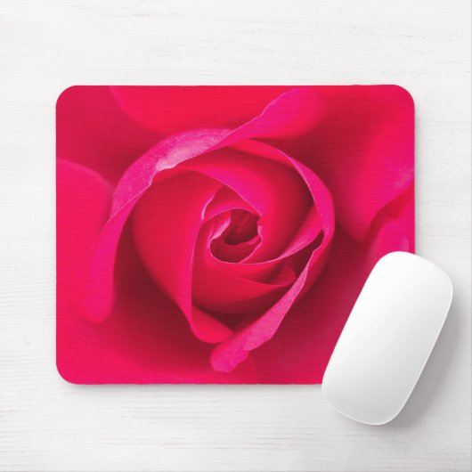 Romantische Rosa Rose v2 Mousepad (Mit Mouse)