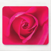 Romantische Rosa Rose v2 Mousepad (Vorne)